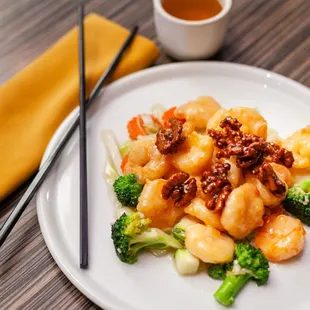 a plate of food