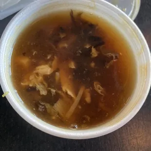 hot &amp; sour soup