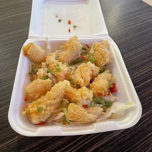 Salt &amp; Pepper Calamari.
