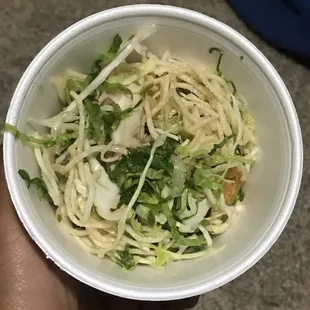 salad that comes with your combo
