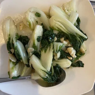 Bok Choy with Garlic Sauce