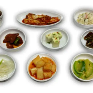 Side Dishes (Served with Korean Entrees)