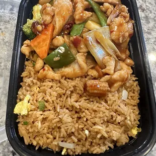 Szechuan Chicken dinner Combination