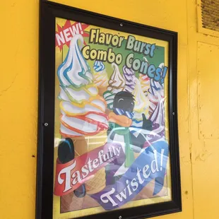 Flavor burst cones