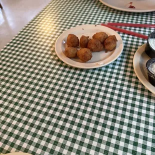 Hush puppies, yum.