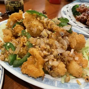 Fried squid