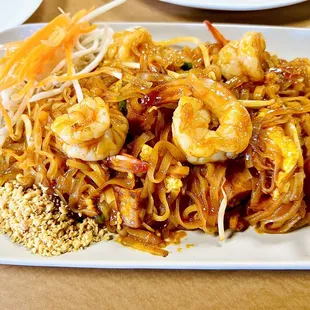 Pad Thai - (Shrimp)