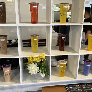 Boba drinks
