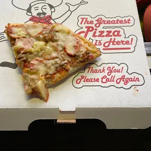 Pepperoni, sausage and hot pepper pizza