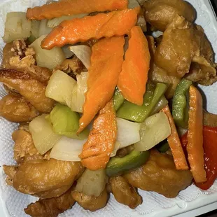 Sweet and Sour Shrimp