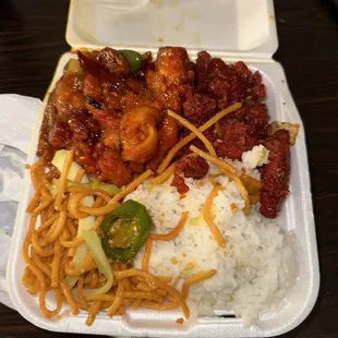 Beijing Chicken and Spicy Chicken