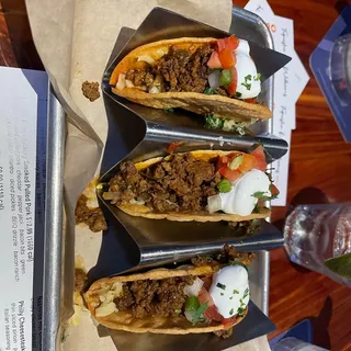 Crispy Mini Beef Tacos