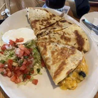 Smoked Chicken Quesadillas