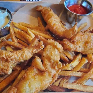 Beer Battered Fish & Chips