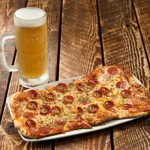 pizza, food
