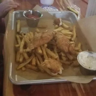 Beer Battered Fish & Chips