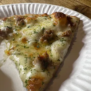 Spicy Spicy Sausage and Honey Pizza
