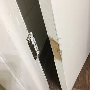 Literally no screws holding it
