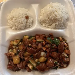 Cashew chicken
