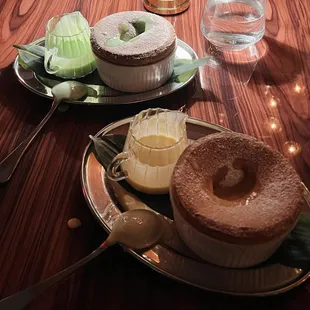 Pistachio Pandan Souffle