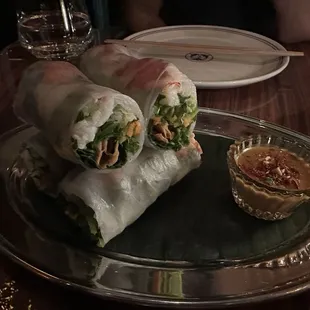 Maine Lobster Summer Rolls