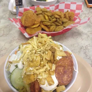 Eating healthy tonight.