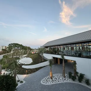 Exterior of restaurant