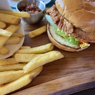 Honey Strung Chicken Sandwich