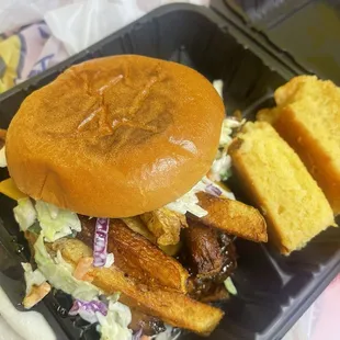 Jerk Chicken Sandwich (special of the day)