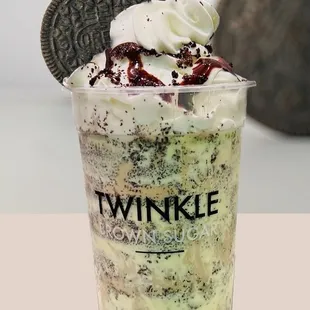 an oreo milkshake