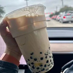 House milk tea - large $5.95