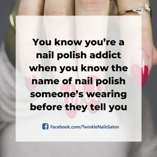 Awesome nail designs by our staff this month!