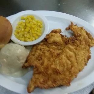 Homemade Chicken fry chicken .