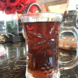 Hot tea
