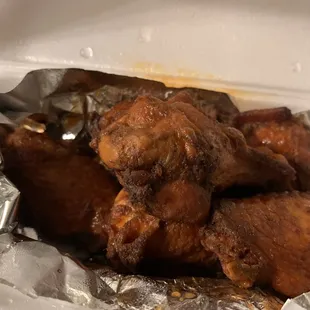 Hot Buffalo wings