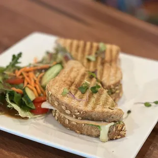 Turkey, Avocado panini.