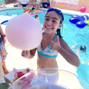 Giant Twirl Cotton Candy Puff