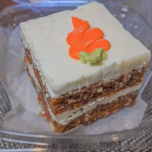 Carrot Cake Slice