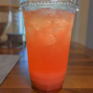 Shaken Strawberry Lemonade