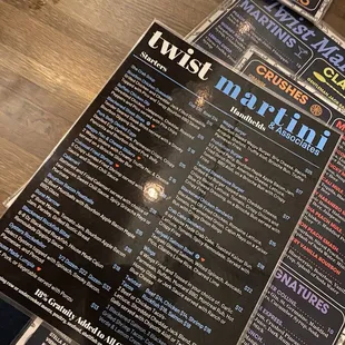 Menu (February 2024)
