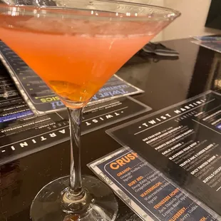 Gummy bear martini