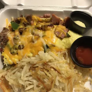 a plate of food