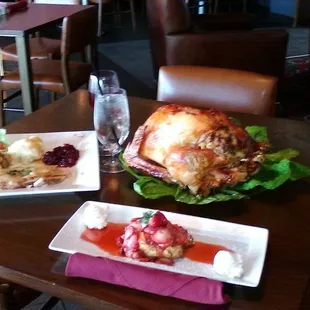 Not being home sucks, at least we had a turkey dinner that was amazing!!!!!! Thank you.