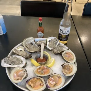 mussels, oysters, oysters and mussels, shellfish, food