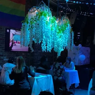 Saturday, 31 August 2024 - at their all-white dance party for labour day weekend (got in free by wearing a white outfit)