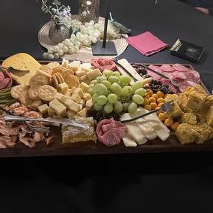 Amazing charcuterie made by Denise!