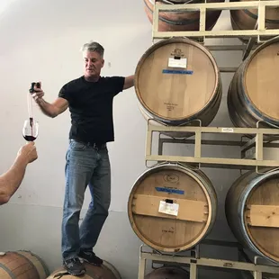 Surprise Barrel tastings!