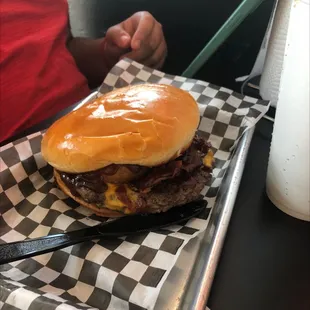 Captain America Burger