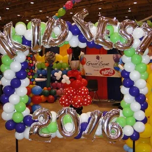 Twisted by Chris Conner and The Great Event Balloon Co. booth at Kid Fest 2016