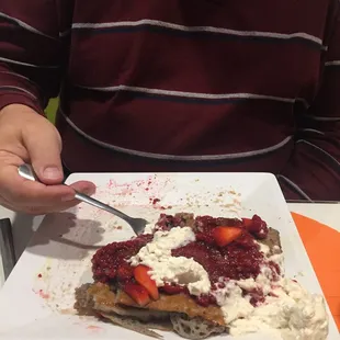 Triple Lemon Berry Stack